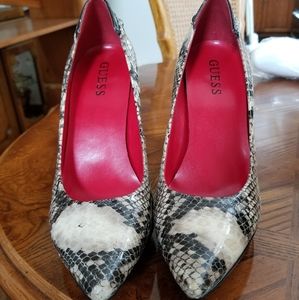 Guess Snake and Red Heels